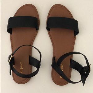 Double strap sandals